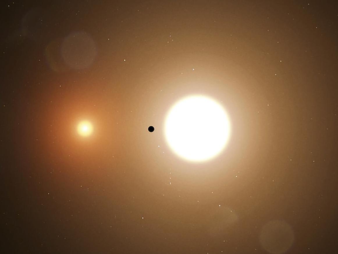 Planet TOI 1338b was discovered using data from Nasa's Transiting Exoplanet Survey Satellite