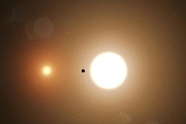 Planet TOI 1338b was discovered using data from Nasa's Transiting Exoplanet Survey Satellite
