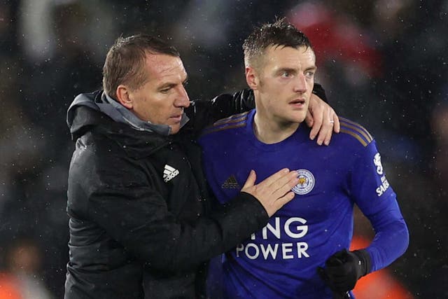 Leicester City boss Brendan Rodgers does not expect Jamie Vardy to make himself available for England