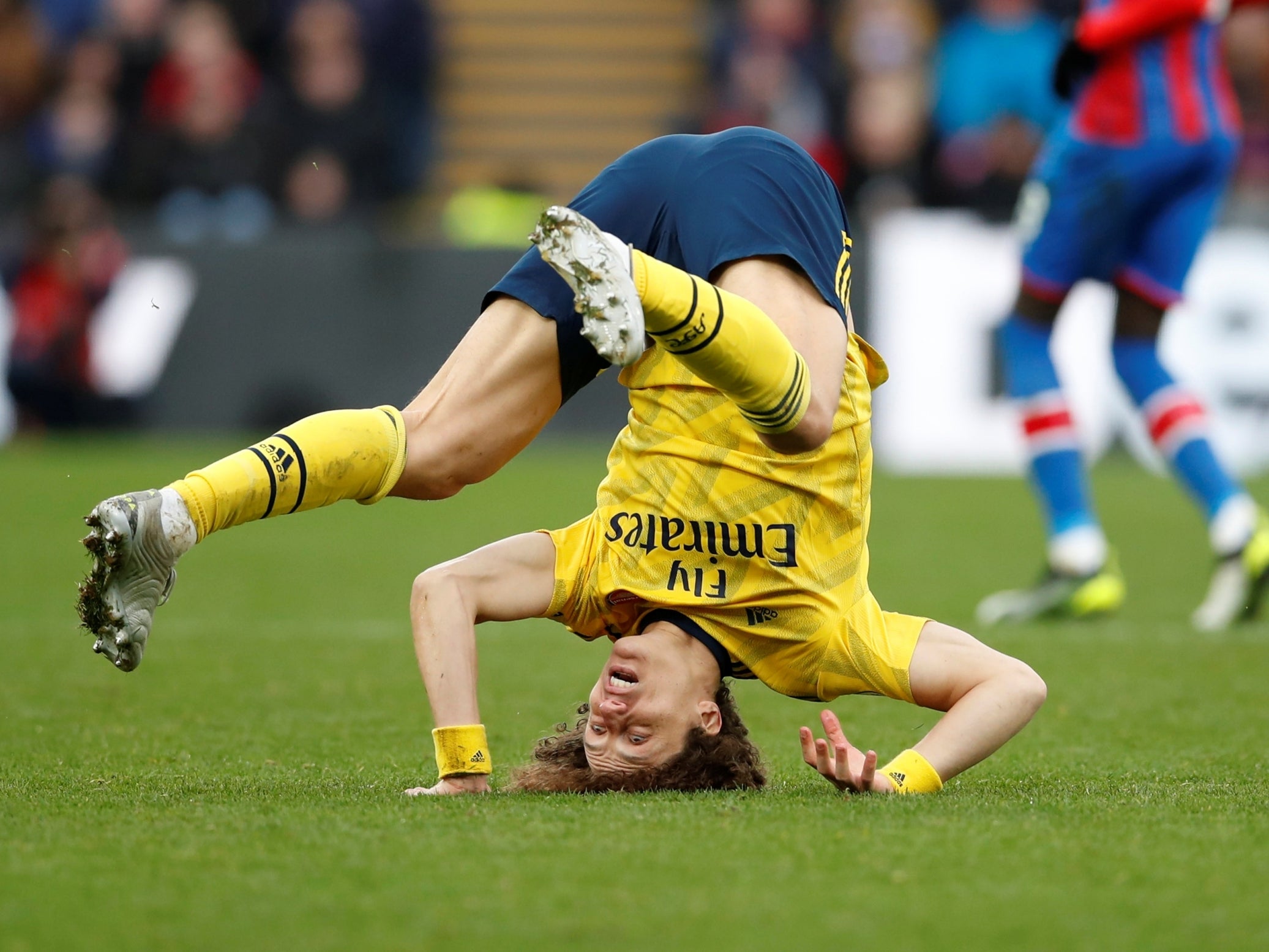 Crystal Palace vs Arsenal player ratings: Pierre-Emerick Aubameyang sent off as Mesut Ozil misfires again