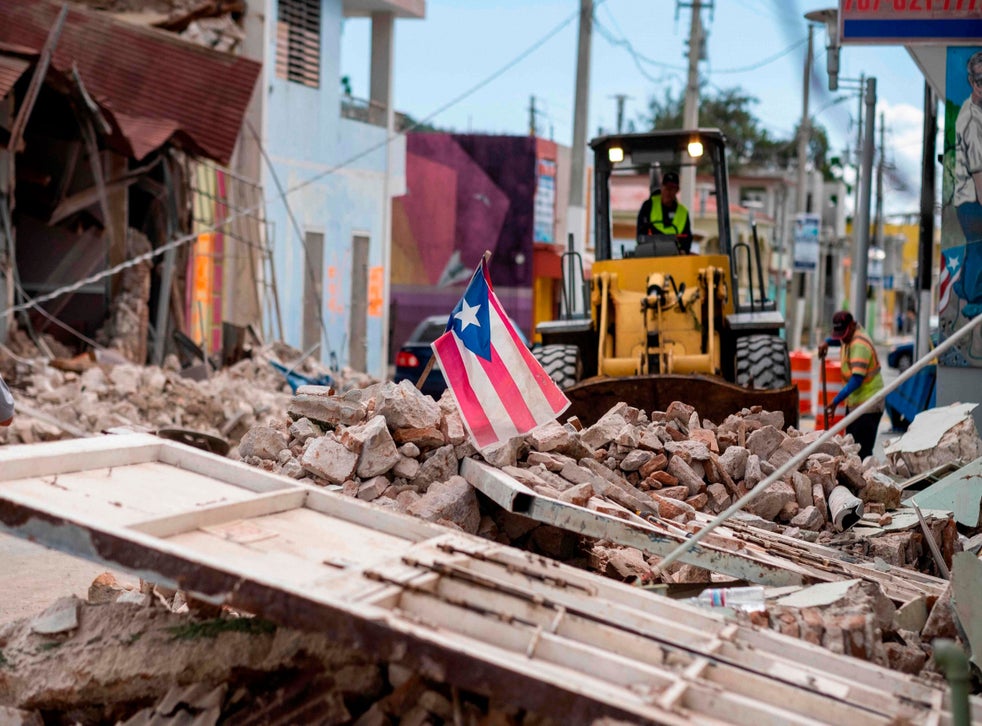 Puerto Rico hit by another earthquake as 6.0magnitude tremor strikes