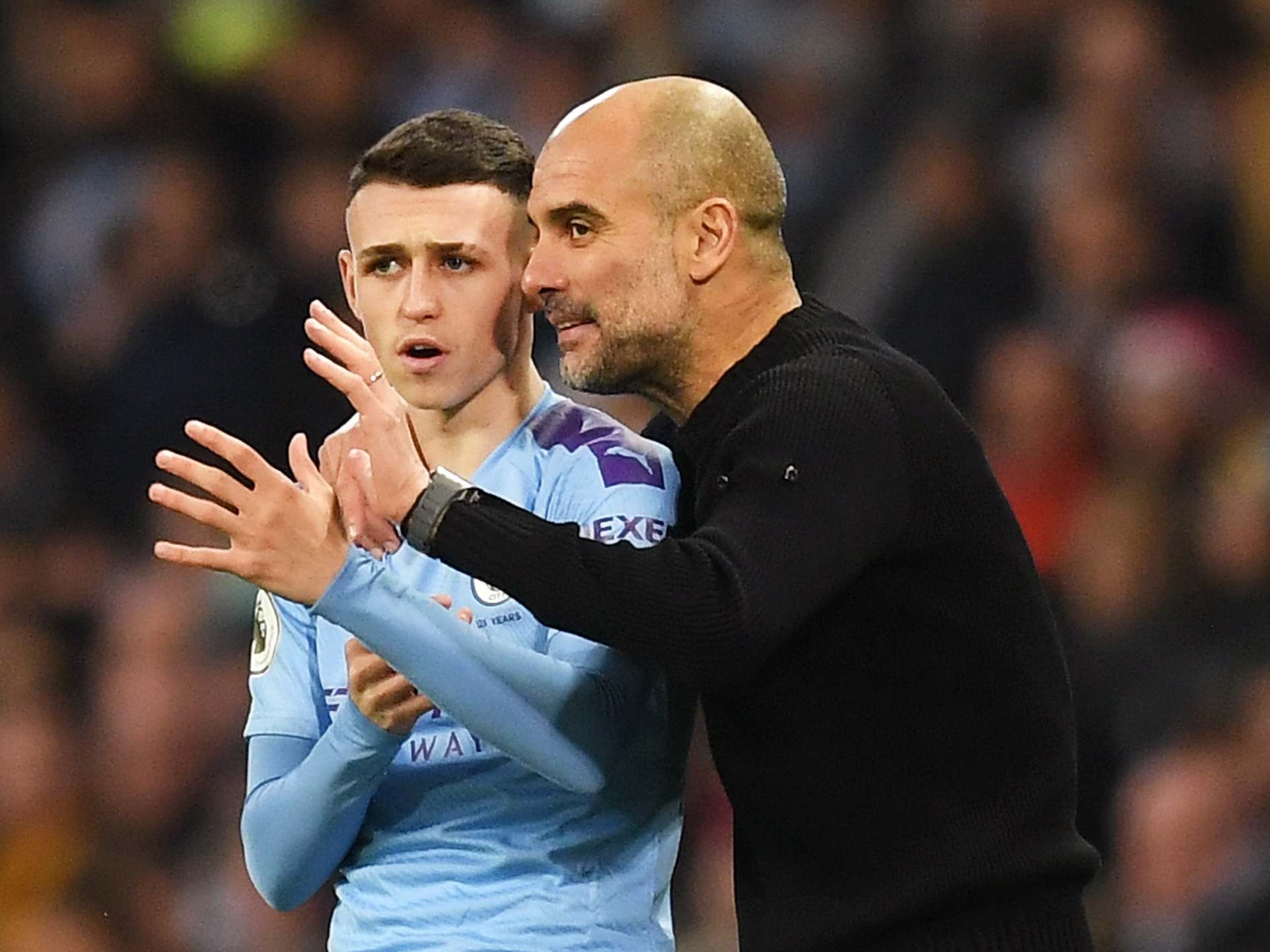 Pep Guardiola has used Phil Foden sparingly this season