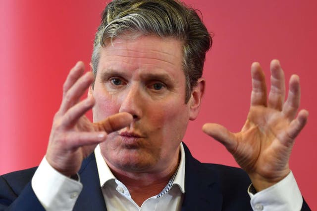 Starmer has a job on his hands placating the left of the party, if he becomes leader