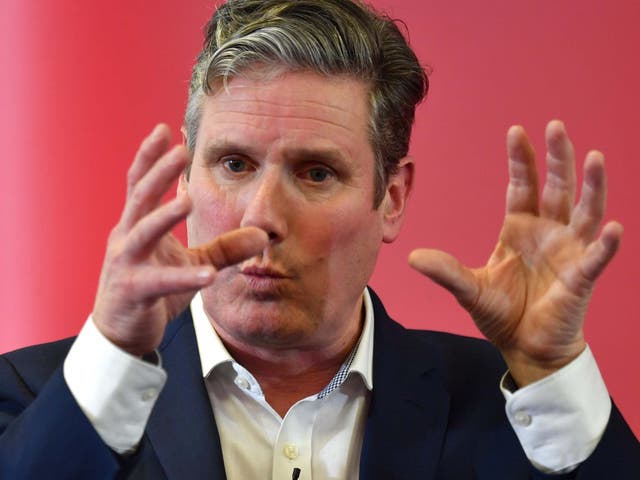 Starmer has a job on his hands placating the left of the party, if he becomes leader