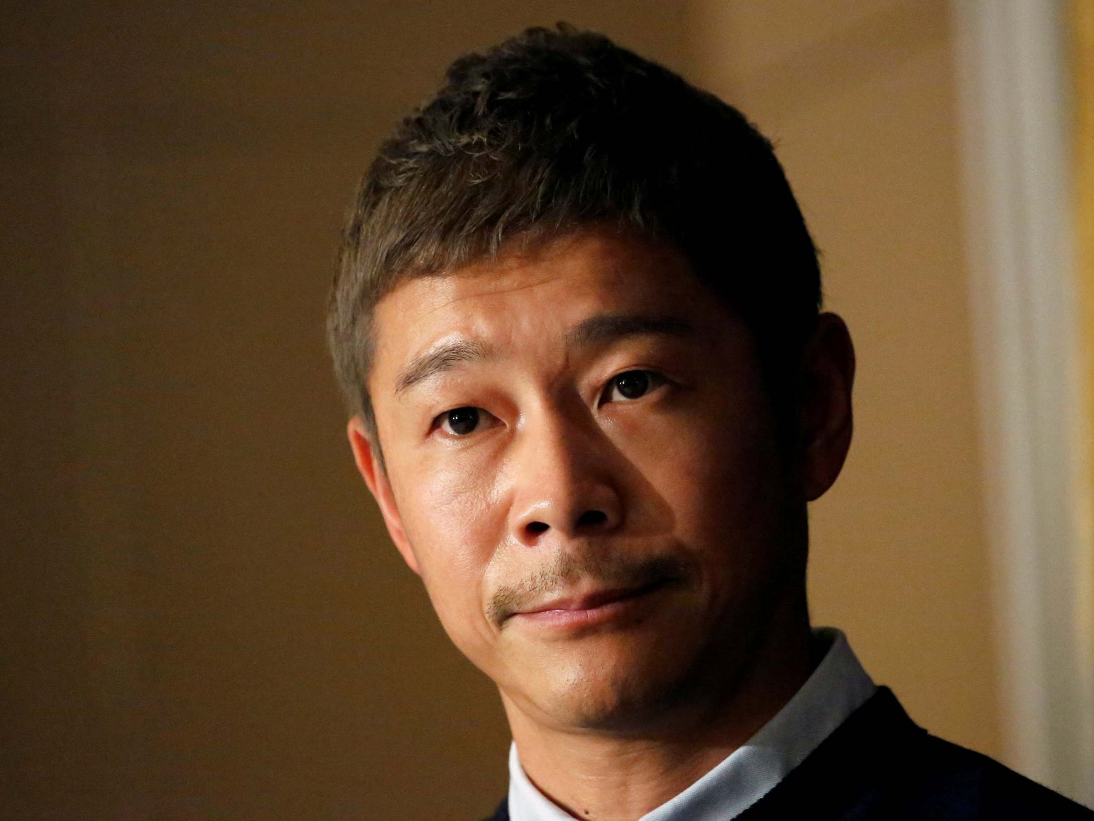 File image of Japanese billionaire Yusaku Maezawa, founder and chief executive of online fashion retailer Zozo.
