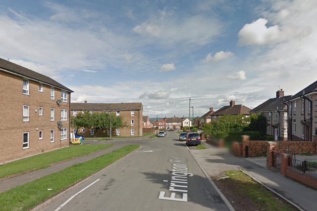 Both children and adults were standing in a group in the Errington Road area when a white car fired on them