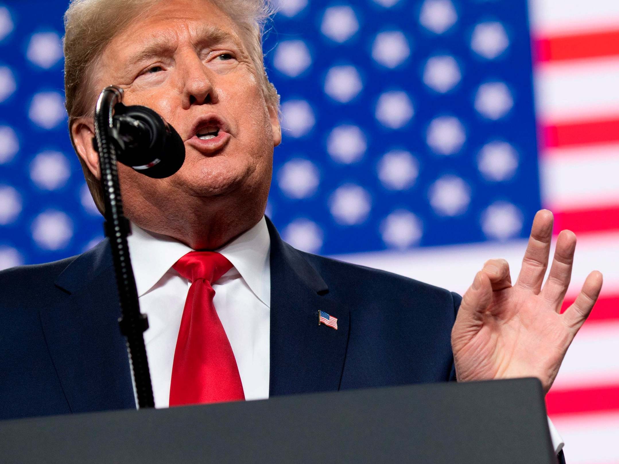 Trump news &ndash; live: President obsesses over impeachment after being mocked for telling Iran to 'let reporters roam free' despite his relentless attacks on media