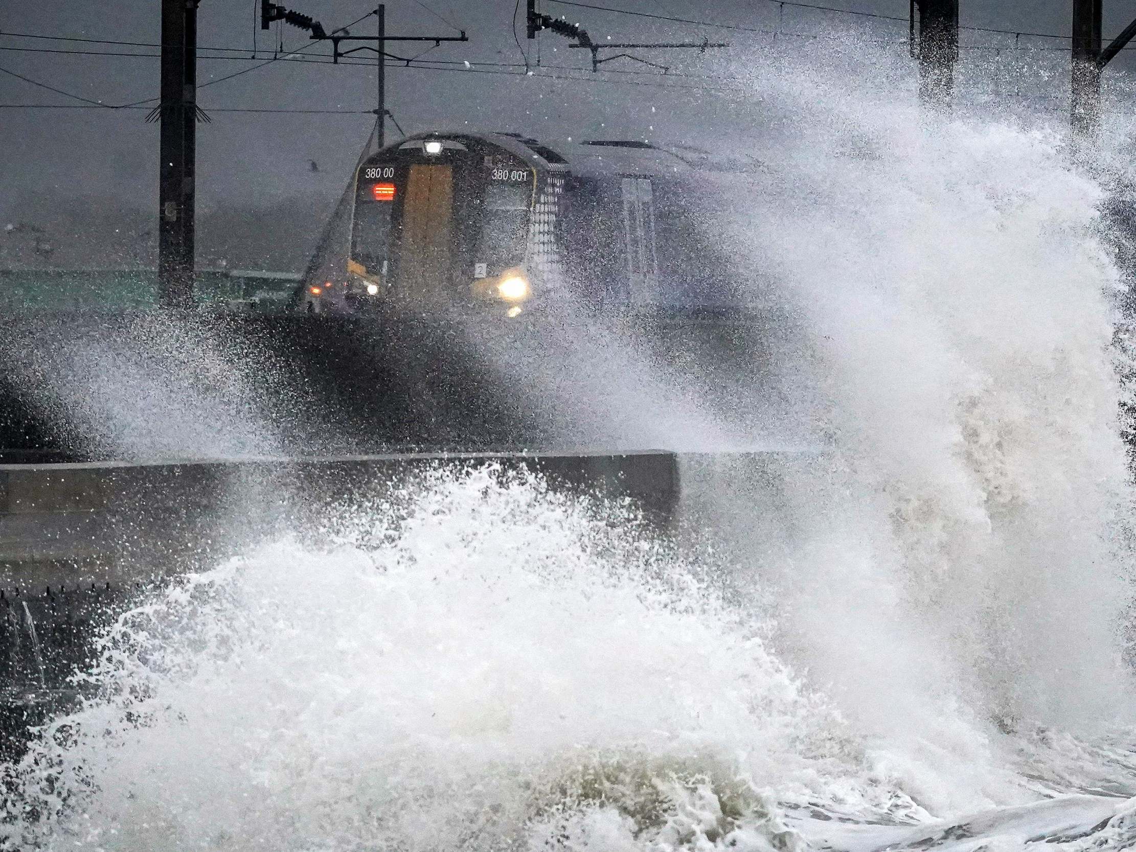 Storm Brendan news - live: Schools closed as severe wind warnings issued across UK