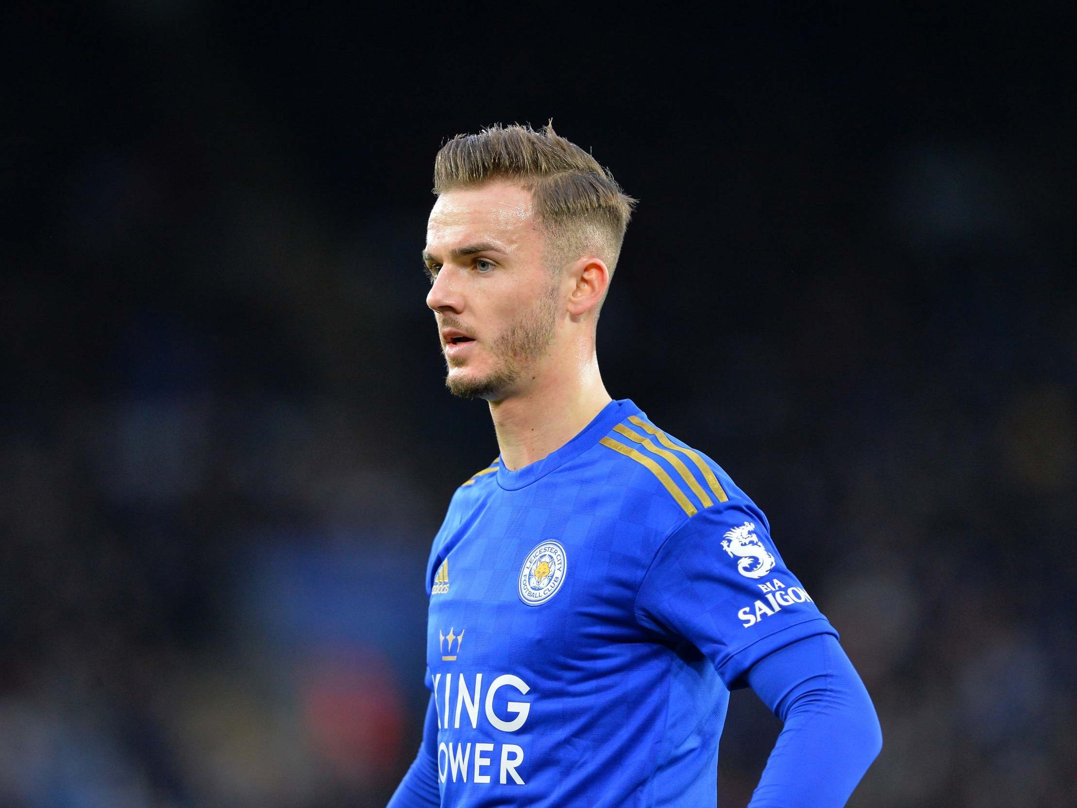 James Maddison's contract at Leicester runs until the summer of 2023