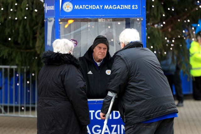 Leicester's programme this weekend featured two gambling adverts