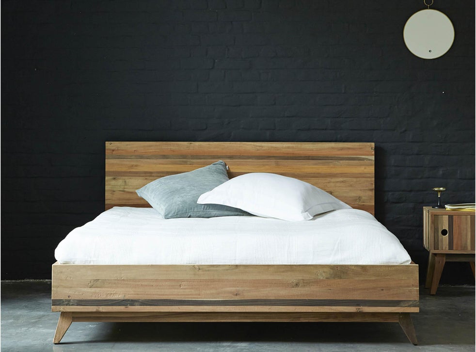 Wooden Double Bed Simple Design Wooden Bedroom Furniture Bic