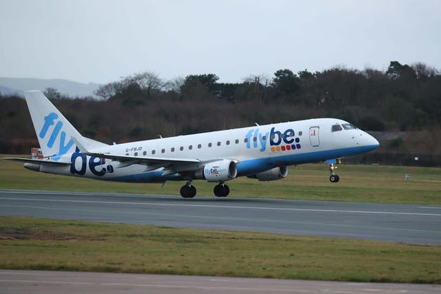 Ground stop: Flybe operations halted after the company collapsed into administration on Thursday