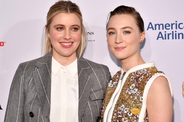 Greta Gerwig and Saoirse Ronan attend the BAFTA Los Angeles Tea Party on 4 January 2020 in Los Angeles, California.