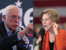 Warren claims Sanders told her female candidate could not beat Trump