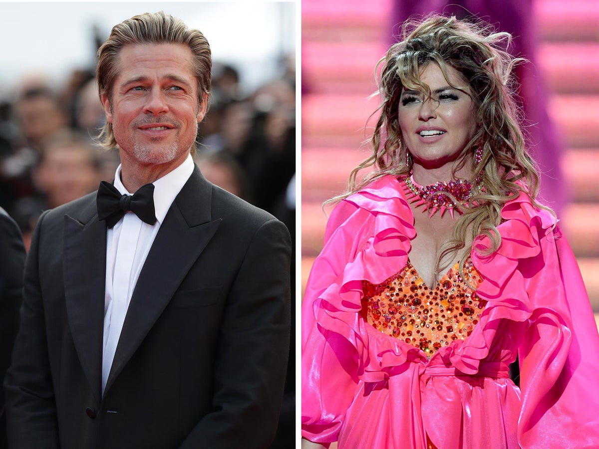 Has Brad Pitt spent his career trying to impress Shania Twain? | The  Independent | The Independent