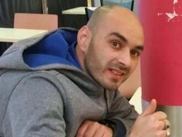 Handout photo issued by the Metropolitan Police of Deliveroo delivery rider Takieddine Boudhane