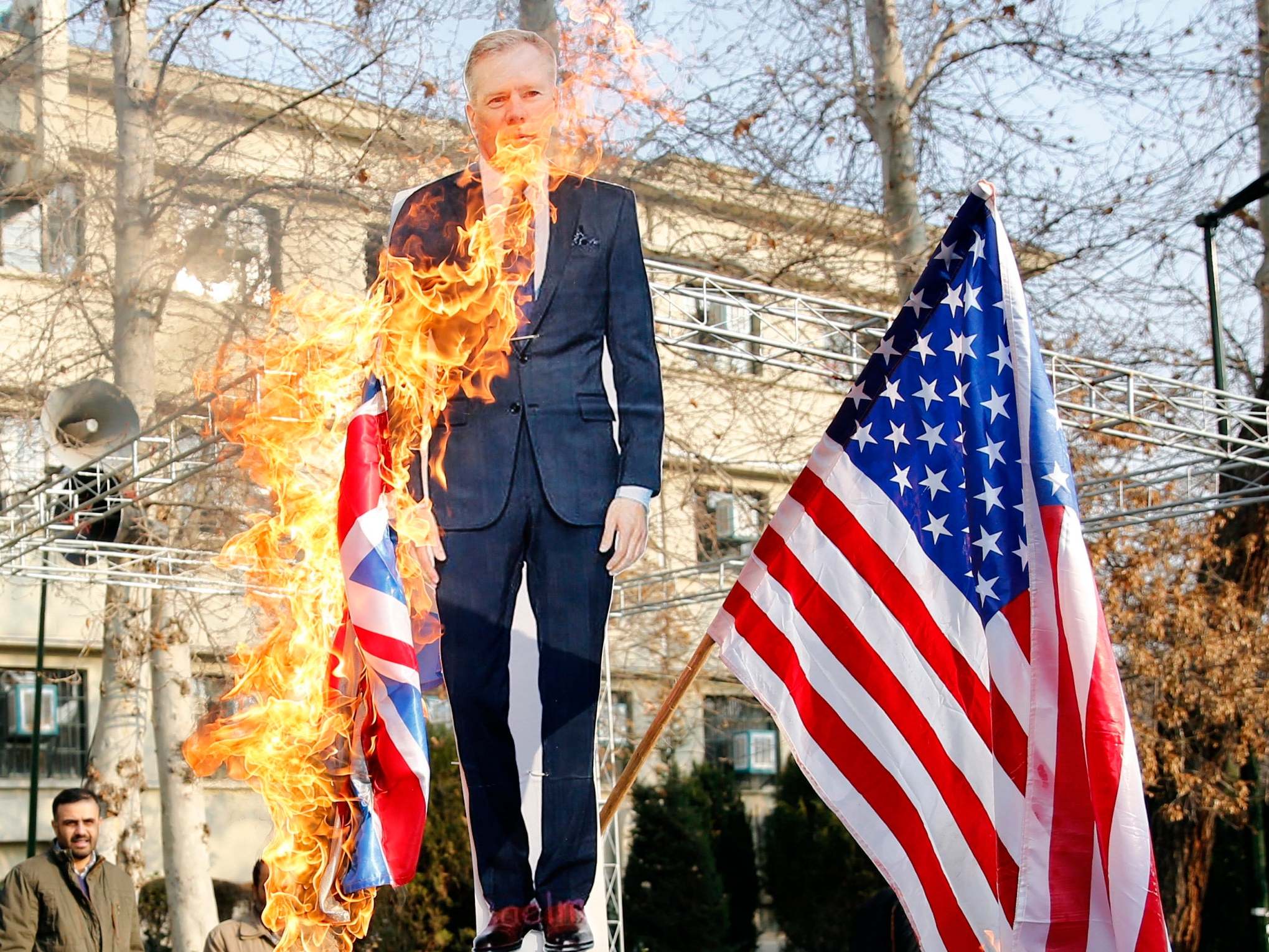 Iran tensions: UK ambassador leaves country after being arrested at Tehran protest