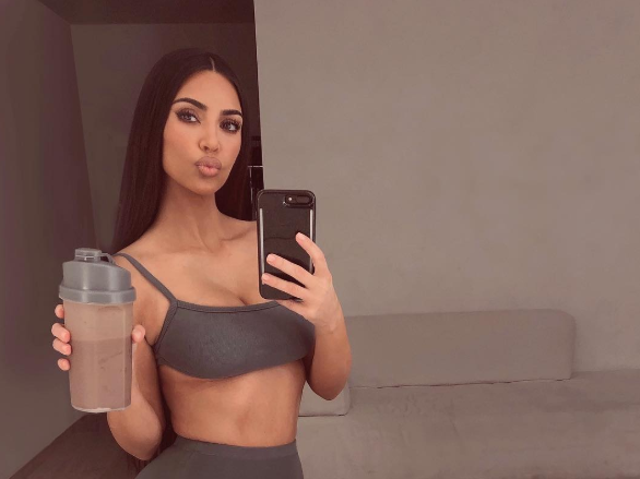 Kim Kardashian received criticism in 2019 for promoting a weight loss protein shake