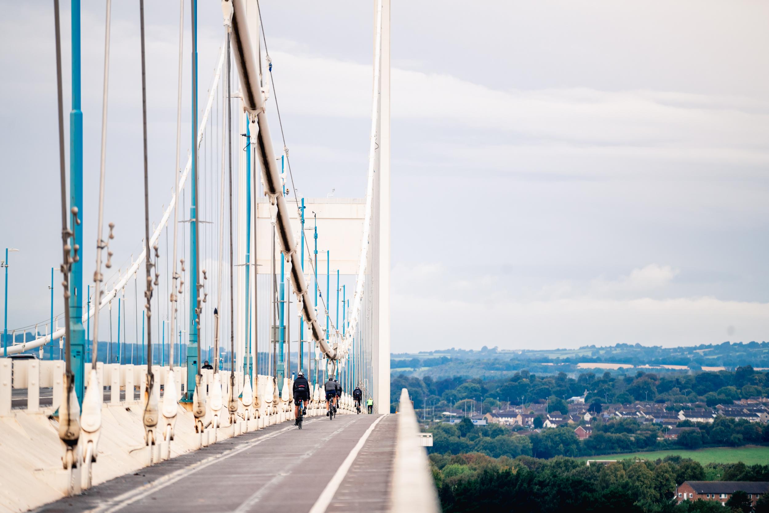 Crossing the Severn Bridge