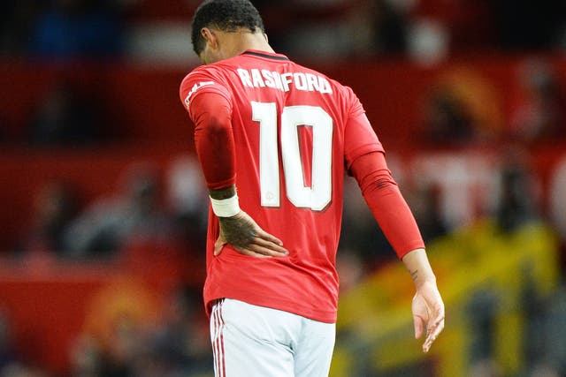 Rashford is set to be sidelined for at least six weeks