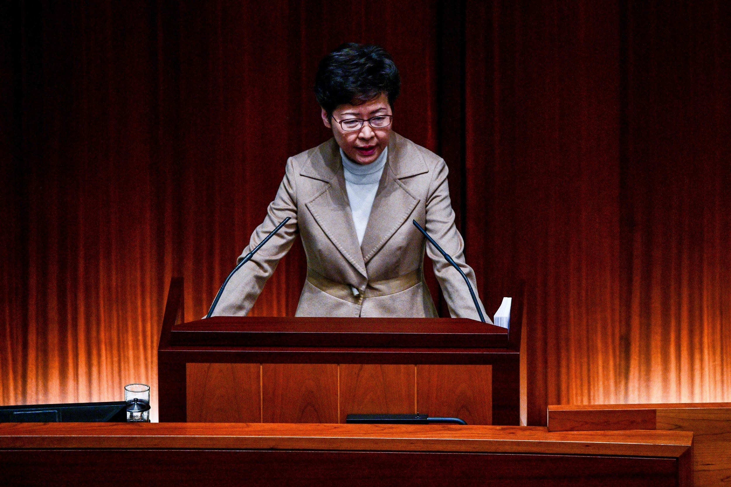 Hong Kong: Carrie Lam says protesters will only have themselves to blame if Beijing strips city's autonomy