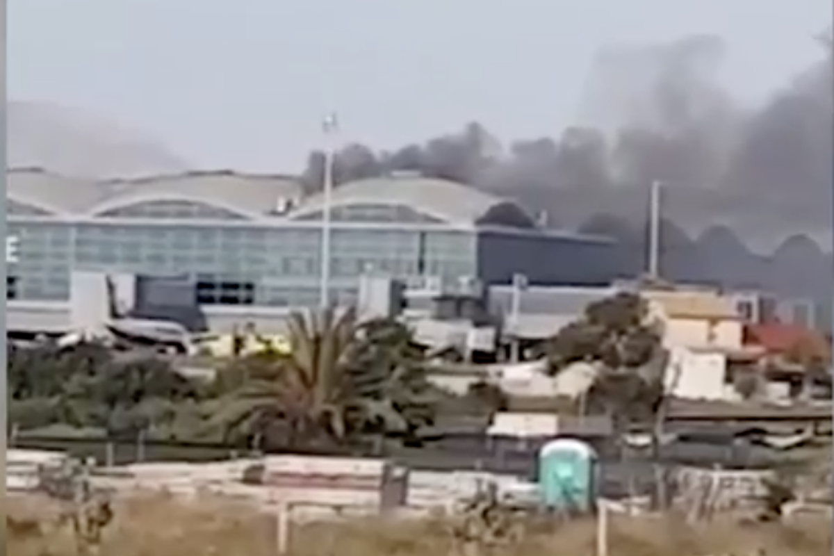 Alicante airport remains shut as fire continues to disrupt flights