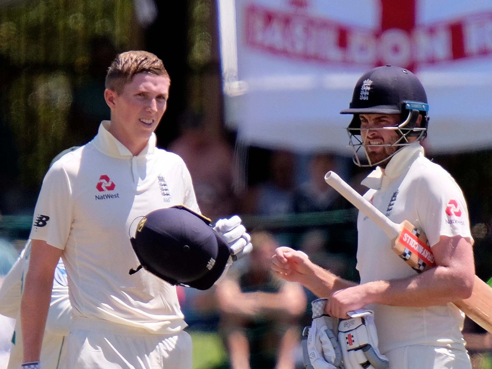 England won the toss and batted first in Port Elizabeth