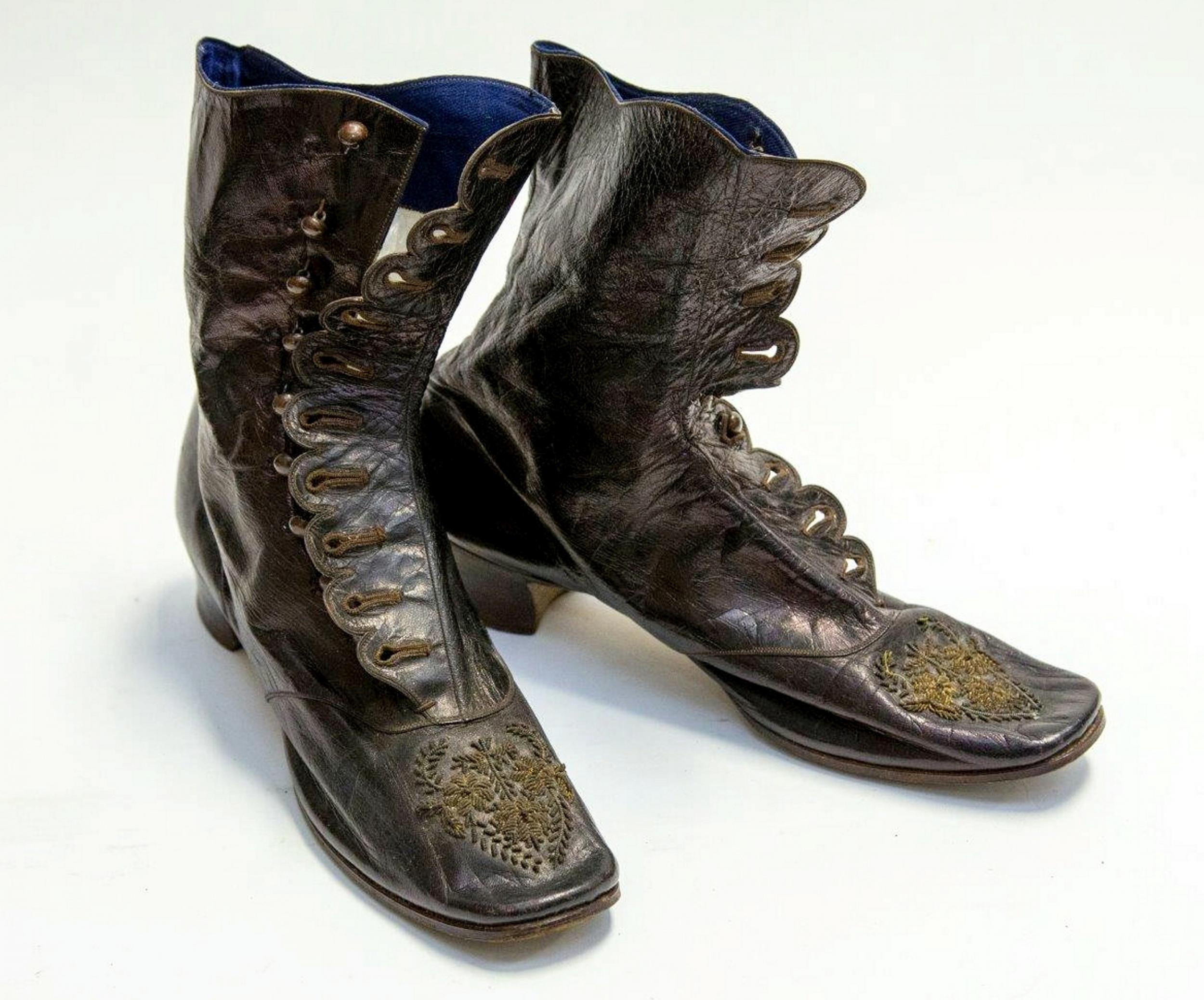 Queen Victoria's boots were made by J Sparks-Hall of London (SWNS)