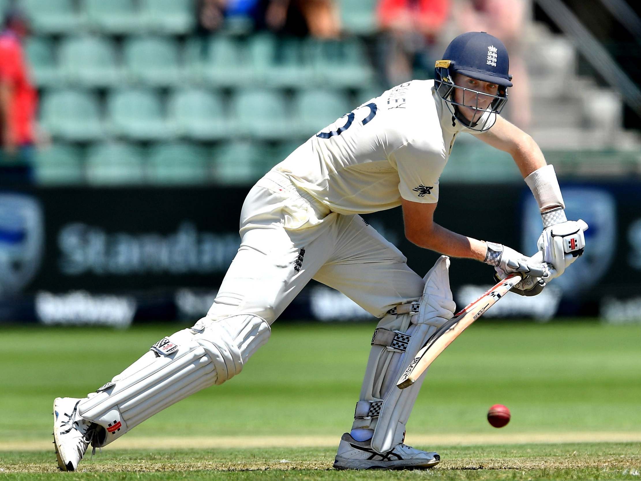 Zak Crawley played a watchful knock to get England off to a solid start