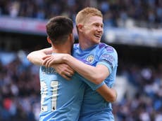 De Bruyne warns of injury crisis if Premier League is rushed back