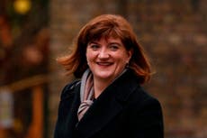 It took one question for the ground to collapse beneath Nicky Morgan