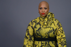 Ayanna Pressley reveals bald head as she opens up about struggle with alopecia