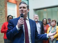 Keir Starmer cements early lead over rival Rebecca Long-Bailey