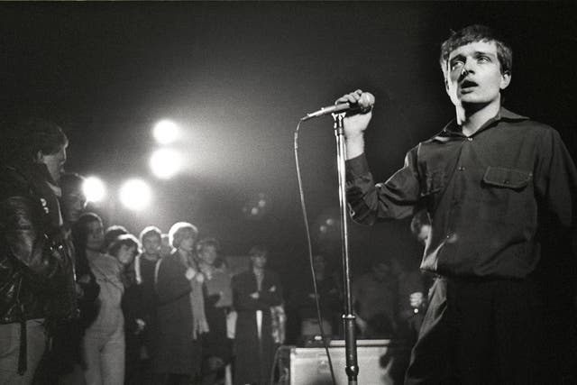 <p>Joy Division leader singer Ian Curtis took his own life in 1980 </p>