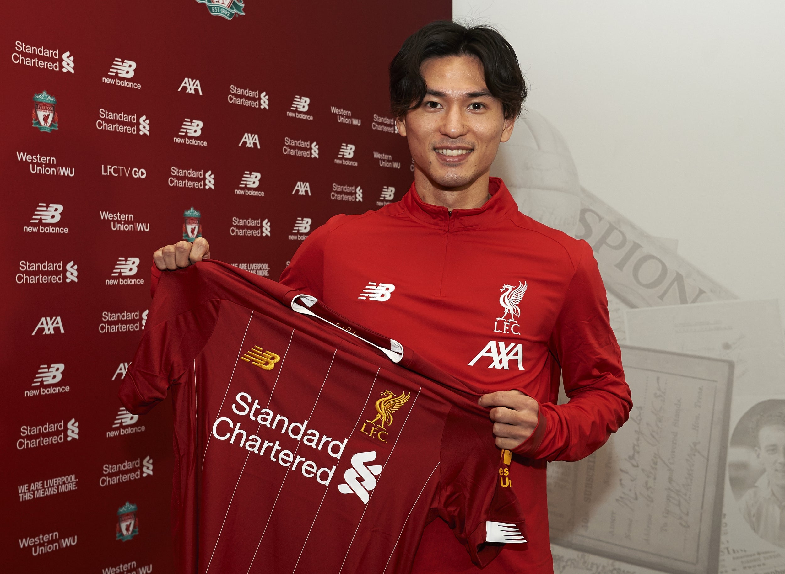 Liverpool signed Takumi Minamino in January