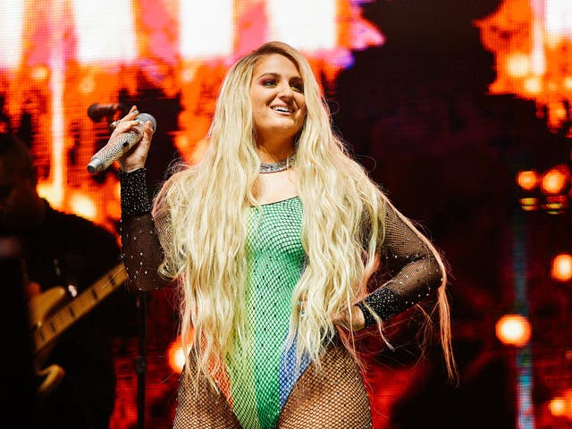 <p>Singer-songwriter Meghan Trainor is 27 today</p>