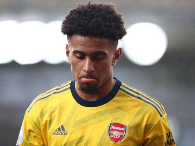 Reiss Nelson has been challenged by Mikel Arteta