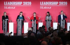 Labour leadership candidates clash over antisemitism