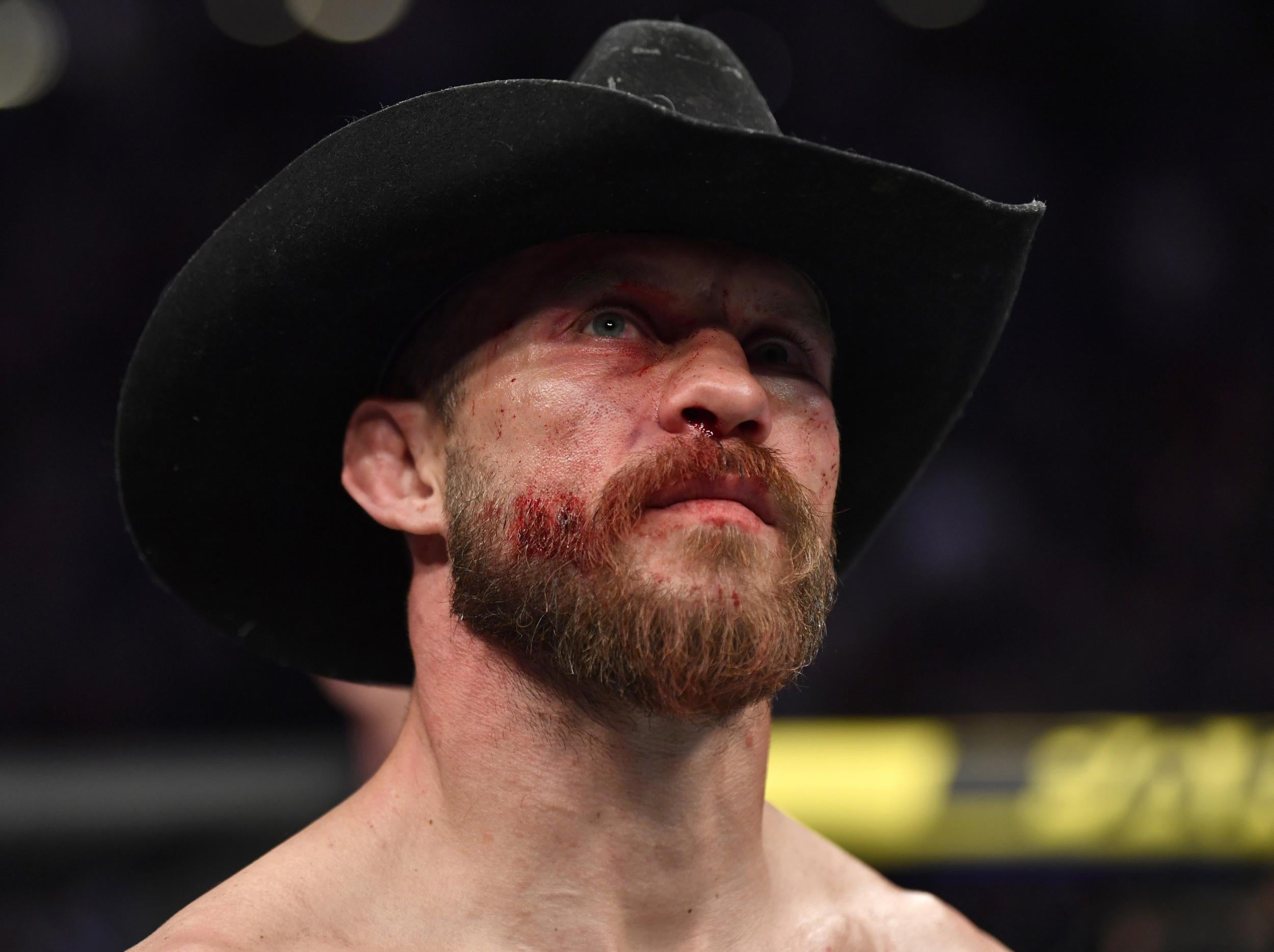Donald Cerrone was taken to hospital after his defeat