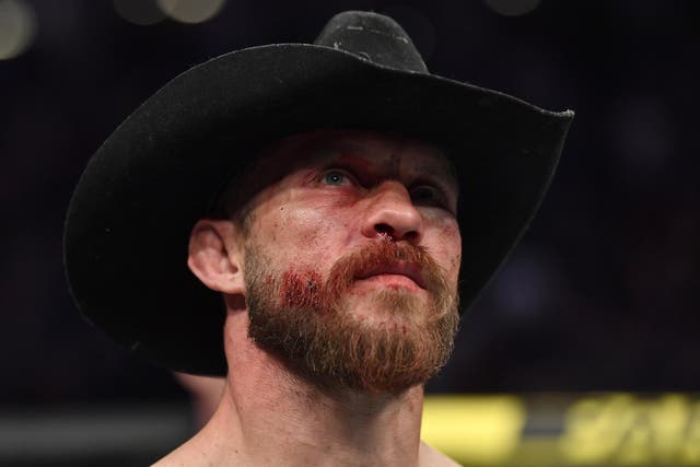 Donald Cerrone was taken to hospital after his defeat