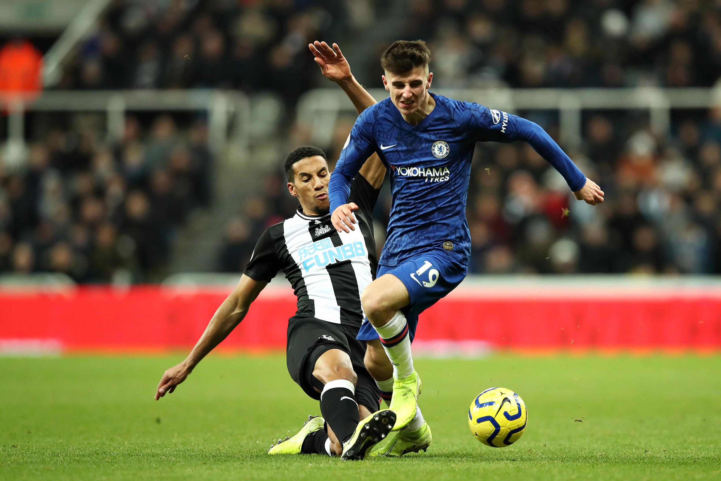 Mason Mount for Chelsea against Newcastle (Getty)