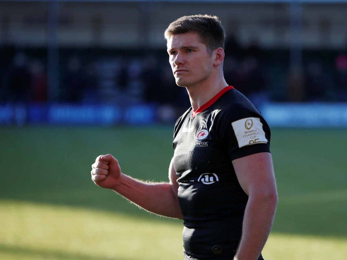 Owen Farrell S Winning Penalty Sees Saracens Defeat Racing 92 To Keep Champions Cup Hopes Alive The Independent The Independent