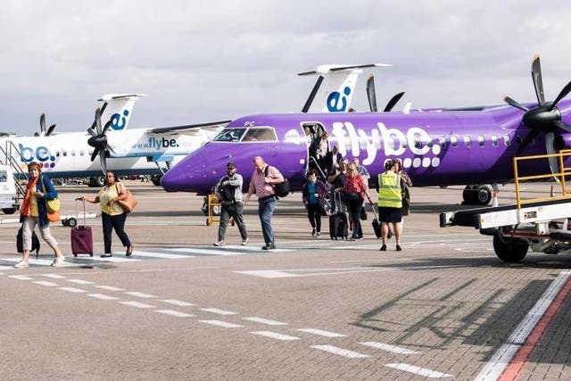 Flight path: most flights at the Hampshire airport are on Flybe