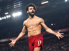Van Dijk and Salah score as league leaders Liverpool beat United