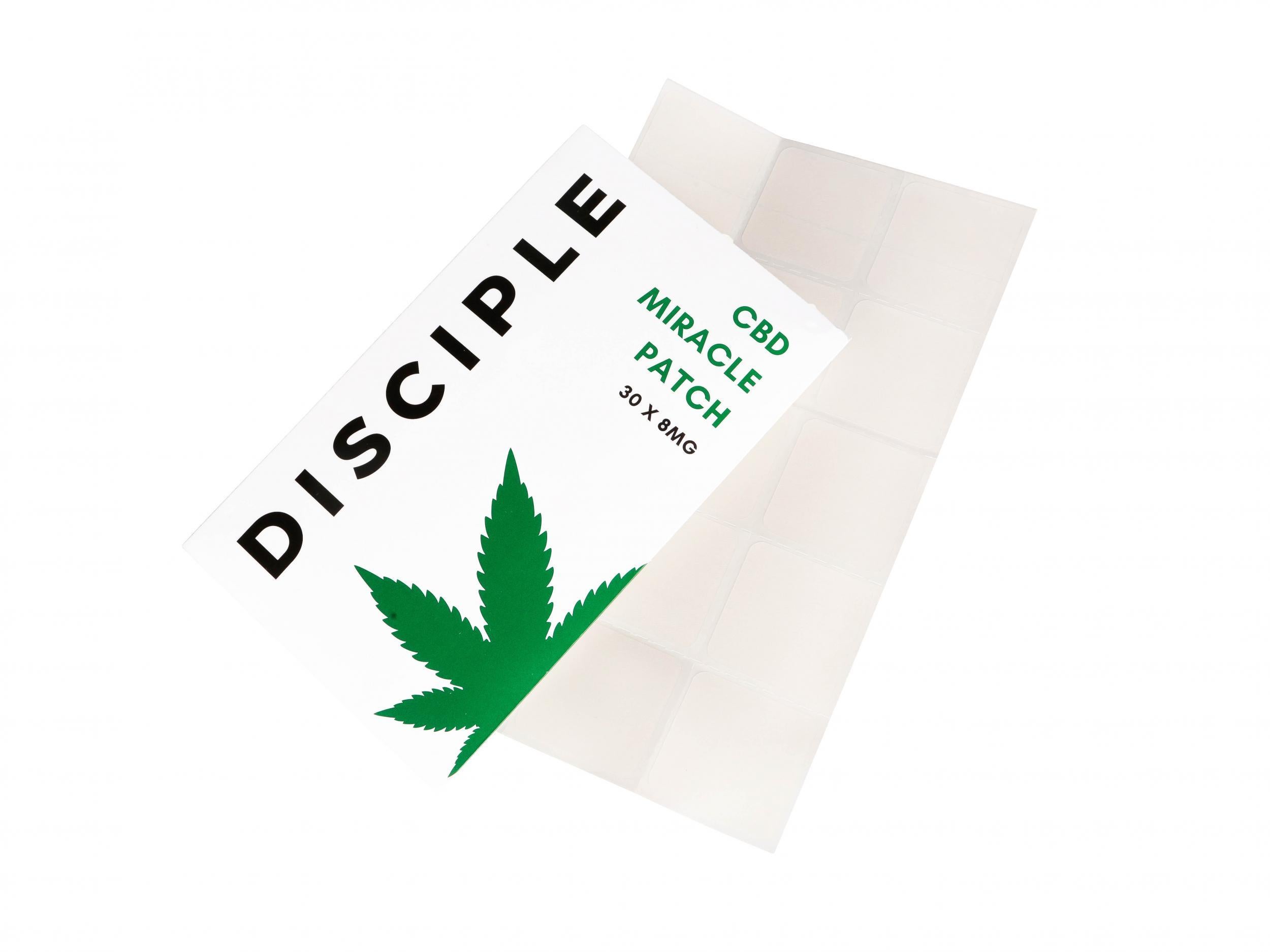 These CBD patches are activated by your body heat, and are designed to help you feel calm and comforted (Disciple London)