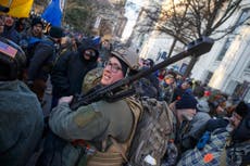 Virginia gun rally: Trump shows support for activists as thousands descend on Richmond on Martin Luther King Jr Day