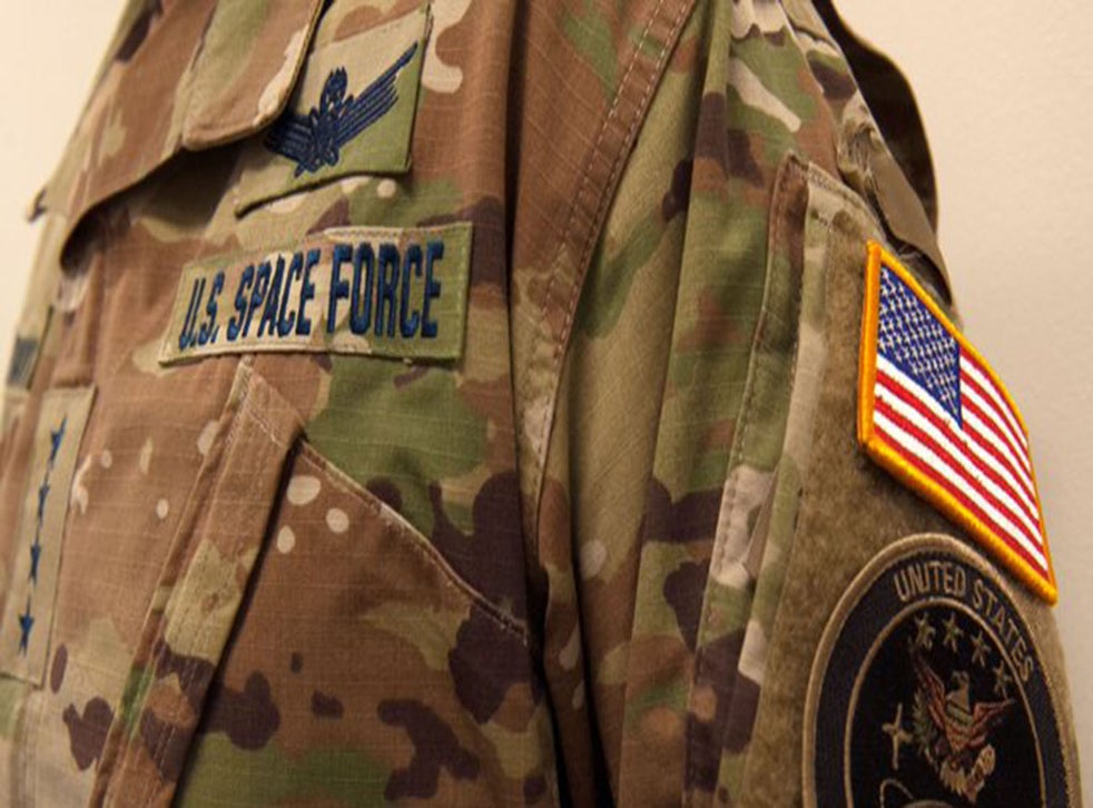 Trump's Space Force mocked after revealing camouflage uniforms | indy100 | indy100