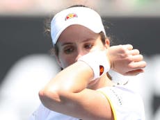 Konta points to positives despite first round exit in Melbourne