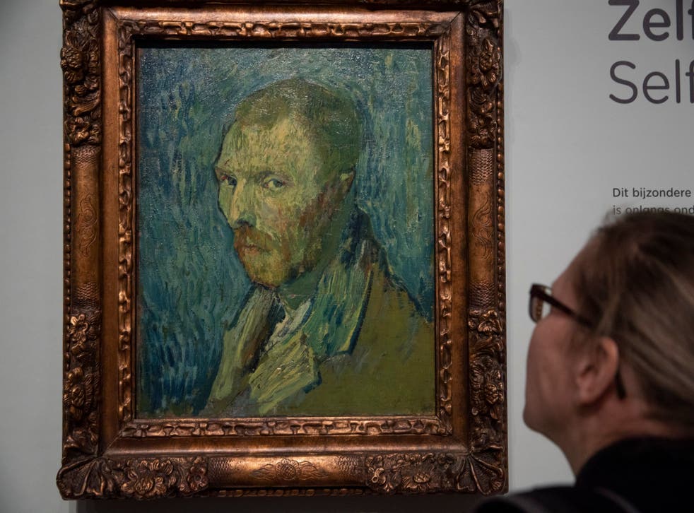 A journalist takes a closer look at the previously contested painting by Dutch master Vincent van Gogh, a 1889 self-portrait, of which the authenticity was recently confirmed