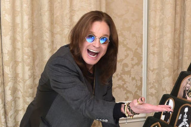Ozzy Osbourne in happier days in 2018